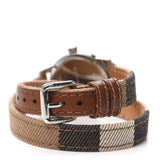 Burberry Utilitarian White Dial Multicolor Leather Strap Watch for Women - BU7849 Authentic Buy Shop Now