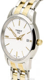 Tissot T Classic Dream White Dial Two Tone Steel Strap Watch for Men - T033.410.22.011.01 Authentic Buy Shop Now