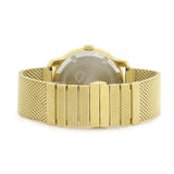 Movado Bold Diamonds Gold Dial Gold Mesh Bracelet Watch For Men - 3600460 Authentic Buy Shop Now