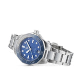 Tag Heuer Aquaracer Professional 300 Automatic Diamonds Blue Dial Silver Steel Strap Watch for Women - WBP231B.BA0618 Authentic Buy Shop Now