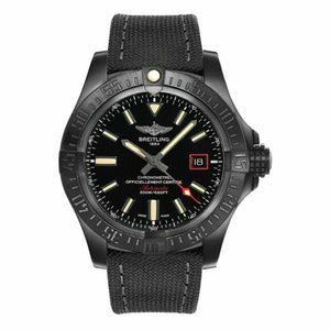 Breitling Avenger Blackbird 44mm Black Dial Black Nylon Strap Watch for Men - V1731110/BD74/109W/M20BASA.1 Authentic Buy Shop Now