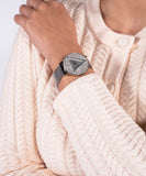 Guess Iconic Diamonds Silver Dial Silver Mesh Bracelet Watch For Women - GW0477L1 Authentic Buy Shop Now