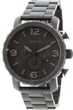 Fossil Nate Chronograph Black Dial Black Steel Strap Watch for Men - JR1401 Authentic Buy Shop Now