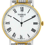 Tissot Everytime Medium White Dial Two Tone Mesh Bracelet Watch For Men - T109.410.22.033.00 Authentic Buy Shop Now