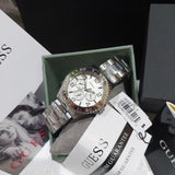 Guess BFF Multifunction Silver Dial Silver Steel Strap Watch for Women - W0231L1 Authentic Buy Shop Now