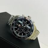 Tag Heuer Formula 1 Chronograph Black Dial Silver Steel Strap Watch for Men - CAZ101H.BA0842 Authentic Buy Shop Now