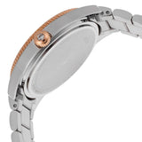 Bulova Crystal Collection Silver Dial Two Tone Steel Strap Watch for Women - 98N100 Authentic Buy Shop Now