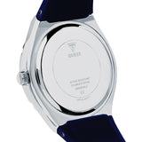 Guess Cosmo Diamonds Silver Dial Blue Rubber Strap Watch for Women - GW0034L5 Authentic Buy Shop Now