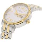Marc Jacobs Fergus Silver Dial Two Tone Steel Strap Watch for Women - MBM8652 Authentic Buy Shop Now