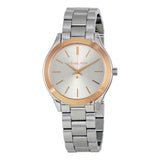 Michael Kors Mini Slim Runway Silver Dial Silver Steel Strap Watch for Women - MK3514 Authentic Buy Shop Now