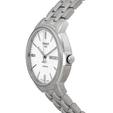 Tissot Automatics III Day Date White Dial Silver Steel Strap Watch For Men - T065.430.11.031.00 Authentic Buy Shop Now
