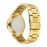 Guess Viva Diamonds Gold Dial Gold Steel Strap Watch for Women - W0111L2 Authentic Buy Shop Now