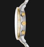 Fossil Neutra Chronograph Mother of Pearl White Dial Two Tone Steel Strap Watch for Women - ES5216 Authentic Buy Shop Now