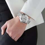 Michael Kors Bradshaw Chronograph Silver Dial Silver Steel Strap Watch for Women - MK6174 Authentic Buy Shop Now