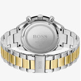Hugo Boss Santiago Green Dial Two Tone Steel Strap Watch for Men - 1513872 Authentic Buy Shop Now