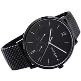 Tommy Hilfiger Brooklyn Black Dial Black Mesh Bracelet Watch for Men - 1791507 Authentic Buy Shop Now