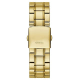 Guess Horizon Chronograph Black Dial Gold Steel Strap Watch For Men - W0379G4 Authentic Buy Shop Now