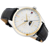 Tommy Hilfiger Oliver Analog Silver Dial Black Leather Strap Watch for Men - 1791305 Authentic Buy Shop Now