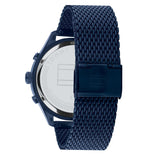 Tommy Hilfiger Gavin Chronograph Blue Dial Blue Mesh Bracelet Watch for Men - 1791471 Authentic Buy Shop Now