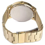 Guess Delancy Black Dial Gold Mesh Bracelet Watch for Men - W0871G2 Authentic Buy Shop Now