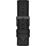 Guess Analog Quartz Black Dial Black Leather Strap Watch For Men - GW0389G4 Authentic Buy Shop Now