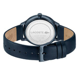 Lacoste Club White Dial Blue Leather Strap Watch for Men - 2011140 Authentic Buy Shop Now