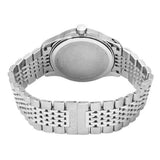 Gucci G Timeless Diamonds Black Dial Silver Steel Strap Watch For Men - YA126405 Authentic Buy Shop Now