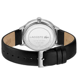 Lacoste Club Multi Watch Black Dial Black Leather Strap Watch for Men - 2011139 Authentic Buy Shop Now