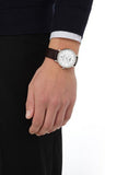 Tissot T-Classic Powermatic 80 Silver Dial Brown Leather Strap Watch For Men - T122.407.16.031.00 Authentic Buy Shop Now