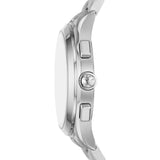 Emporio Armani Paolo Chronograph Green Dial Silver Steel Strap Watch For Men - AR11529 Authentic Buy Shop Now
