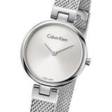 Calvin Klein Authentic White Dial Silver Mesh Bracelet Watch for Women - K8G23126 Authentic Buy Shop Now