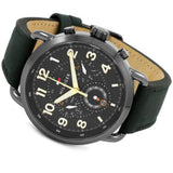 Tommy Hilfiger Briggs Black Dial Black Leather Strap Watch for Men - 1791426 Authentic Buy Shop Now