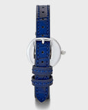 Coach Park Navy Blue Dial Navy Blue Leather Strap Watch for Women - 14503535 Authentic Buy Shop Now