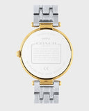 Coach Park Silver Dial Two Tone Steel Strap Watch for Women - 14503645 Authentic Buy Shop Now