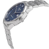 Tissot Luxury Powermatic 80 Blue Dial Silver Steel Strap Watch For Men - T086.407.11.047.00 Authentic Buy Shop Now