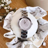 Movado Bold Silver Dial Silver Steel Strap Watch For Women - 3600567 Authentic Buy Shop Now