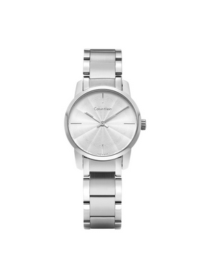 Calvin Klein City White Dial Silver Steel Strap Watch for Women - K2G23146 Authentic Buy Shop Now