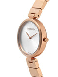 Calvin Klein Authentic White Dial Rose Gold Steel Strap Watch for Women - K8G23646 Authentic Buy Shop Now