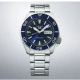Seiko 5 Sports Automatic Blue Dial Silver Steel Strap Watch for Men - SRPK97K1 Authentic Buy Shop Now
