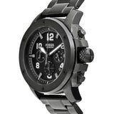 Fossil Machine Chronograph Black Dial Black Steel Strap Watch for Men - FS4927 Authentic Buy Shop Now