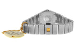 Omega Constellation Quartz Diamonds Silver Dial Silver Steel Strap Watch for Women - 123.15.27.60.55.004 Authentic Buy Shop Now