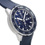 IWC Aquatimer Chronograph Blue Dial Blue Rubber Strap Watch for Men - IW376711 Authentic Buy Shop Now