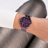 Guess Iconic Quartz Multicolor Dial Multicolor Mesh Bracelet Watch For Women - GW0479L1 Authentic Buy Shop Now
