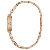 Guess Crystal Clear Rose Gold Dial Rose Gold Steel Strap Watch for Women - GW0470L3 Authentic Buy Shop Now