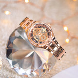 Guess Allara Quartz Rose Gold Dial Rose Gold Steel Strap Watch For Women - GW0604L3 Authentic Buy Shop Now