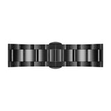 Daniel Wellington Iconic Chronograph Black Dial Black Steel Strap Watch For Men - DW00100642 Authentic Buy Shop Now
