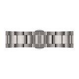 Daniel Wellington Iconic Link Chronograph Grey Dial Grey Steel Strap Watch for Men - DW00100643 Authentic Buy Shop Now