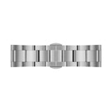 Daniel Wellington Iconic Chronograph Link Blue Dial Silver Steel Strap Watch For Men - DW00100644 Authentic Buy Shop Now
