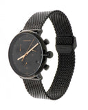Calvin Klein High Noon Black Dial Black Mesh Bracelet Watch for Women - K8M27421 Authentic Buy Shop Now