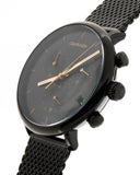 Calvin Klein High Noon Black Dial Black Mesh Bracelet Watch for Women - K8M27421 Authentic Buy Shop Now